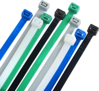Buydefinition 100 db zöld kábelkötegelő 100mm x 2.5mm - UV-álló nylon kábelrendező kültéri-beltéri használatra, otthonba, irodába, kertbe, g 4