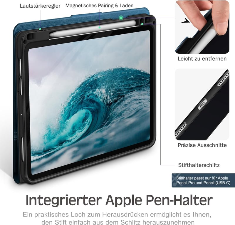 iPad Air 4 10.9" védőtok 2020 - KingBlanc kompatibilis tok újracsomagolva