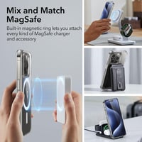 ESR iPhone 15 Pro Max MagSafe-kompatibilis tok szett, ütésálló üvegfóliával és kameravédővel 3