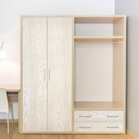 Öntapadós Aranyfehér Fahatású Vinil Tapéta 40x200cm - Hode 7