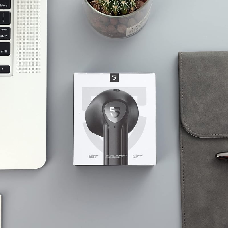 SoundPEATS TrueAir2 Fehér Vezeték Nélküli Fülhallgató 4 Mikrofonnal, 25 Órás Üzemidővel