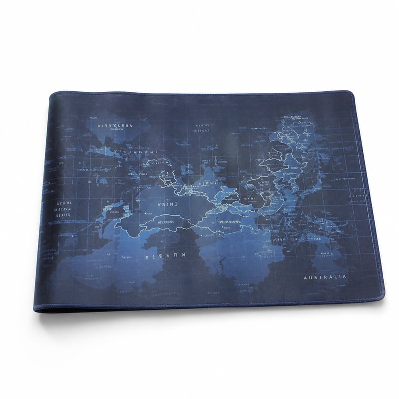Podloga za miš sa mapom svijeta 80x30 cm — CSL-Computer XXL gaming podloga za miš 900x400 mm (rezervni dio)
