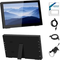 Pisichen Hordozható Monitor 10.1 Hüvelyk Érintőképernyő Full HD 1920x1200 IPS HDMI USB-C PC Laptop PS4 PS5 Xbox 7