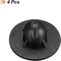 Kempingszék láb szett - 4 db csúszásmentes, fekete, 16 mm-es 4