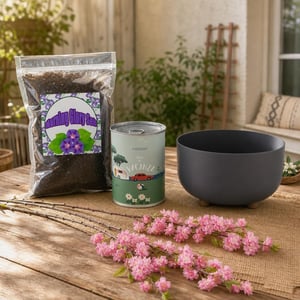 Proljetna čarolija: set za sadnju + 10 l zemlje + tegla 30 cm + 3 grane sakure