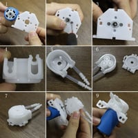 Treedix DC 12V Mini Perisztaltikus Pumpa - Laboratóriumi, Akváriumi és Arduino DIY Adagoló Szivattyú, 100ml/perc Áramlással, Kék 6
