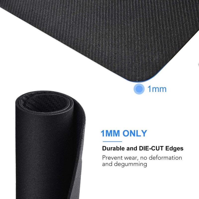 Cimetech Fekete Vízálló Gamer Egérpad Erős Tapadással