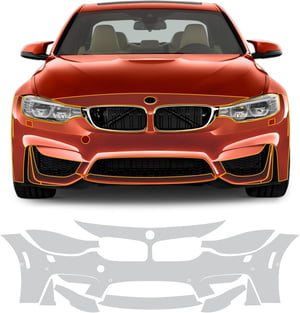 FDAIUN set zaštitne TPU folije za BMW M3 F80 (2014-2019) - 7 dijelova