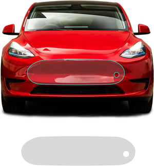 FDAIUN Tesla Model Y TPU PPF zaštitna folija za donji dio vrata (2020-2023)