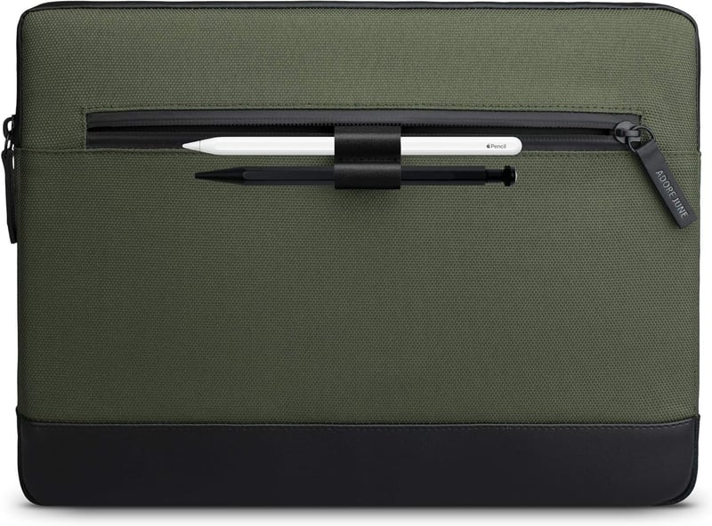 Adore June 16" Zöld Újrahasznosított Laptop Táska MacBook Pro 16-hoz
