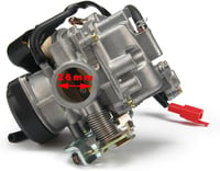 JFG RACING 26mm CVK26 Karburátor - Keihin Helyettesítő GY6 150cc 200cc 250cc Robogókhoz, ATV-khez és Motorkerékpárokhoz - Alumínium Ötvözet 2