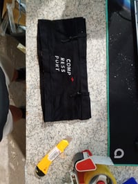 Bežecký pás Compressport Free Belt na cyklistiku a lezenie - Ultraľahký priedušný elastický bedrový pás - Čierny - Používaný 2