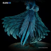 ELEGOO 8K Fotopolimer Műgyanta 3D Nyomtatóhoz - 405nm UV Szürke Gyanta Saturn 2 8K LCD Nyomtatókhoz - 1000g 3
