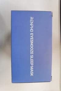 RENPHO Bluetooth 5.2 3D alvómaszk beépített fejhallgatóval, fehér zajjal 10