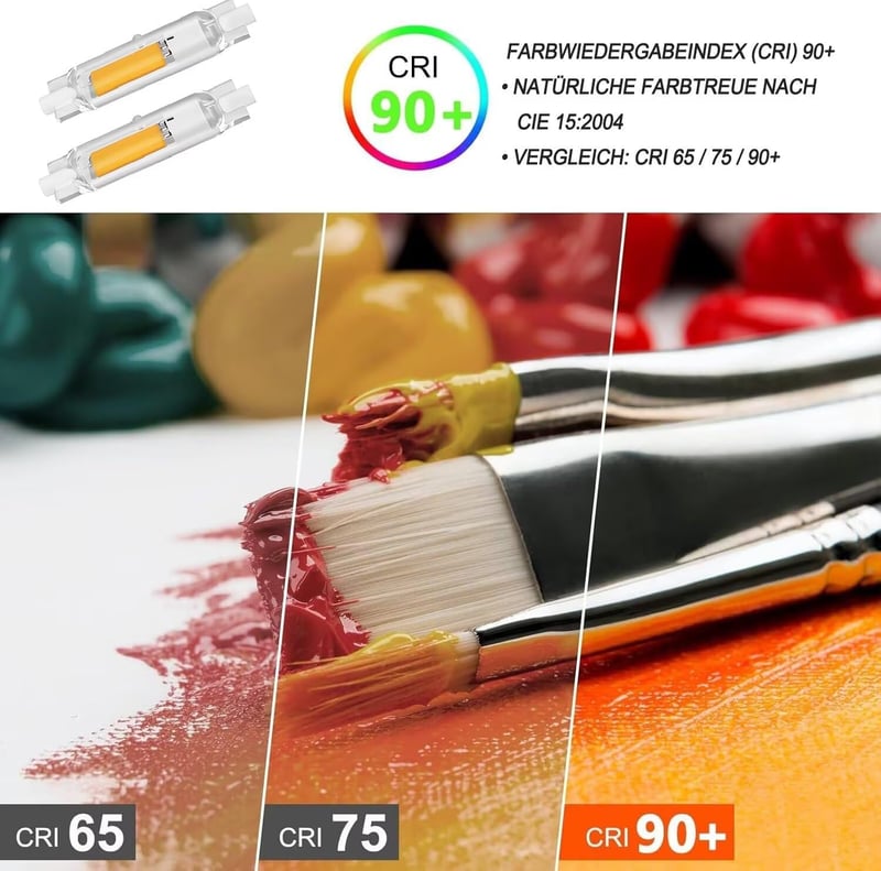 FDHVCB R7S LED izzó 118mm 30W dimmelhető 3000lm 4000K 2db