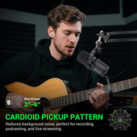FDUCE SL40+ dinamikus podcast mikrofon szett USB/XLR, mikrofonkarral 5