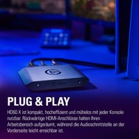 Elgato HD60 X Videó Rögzítő - 1080p60 HDR10/4K30 Streaming Alacsony Késleltetéssel PS5, Xbox Series, PC és Mac Eszközökhöz, OBS Kompatibilis 7