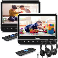 Naviskauto autós DVD lejátszó 2 fejtámlával, HDMI, 1080P, 128GB-ig 1