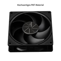 Thermalright TL-P9-S 92mm ARGB CPU hűtő ventilátor, csendes, 2200 RPM, fekete 5
