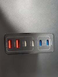 Baseus 165W GaN USB-C töltőállomás 6 portos, MacBook/iPhone/Samsung kompatibilis 8