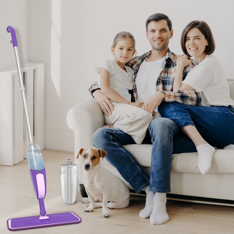 SEVENMAX 550ml Utántölthető Víztartály Spray Felmosóhoz - Cseppmentes