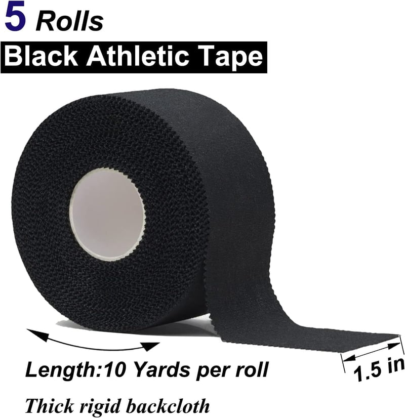 Hypoallergén sporttape 3 tekercs, 3,8 cm x 10 m - Foci, röplabda, mászás, BJJ