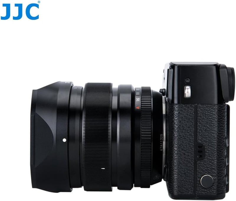 JJC fekete napellenző Fujifilm XF 23mm f1.4 és 56mm f1.2 objektívekhez