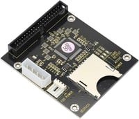 SD/SDHC/SDXC/MMC - 3.5" 40 Pin IDE Adapter Kártya, Memóriakártya-IDE Átalakító Asztali Számítógépekhez, Fekete 1