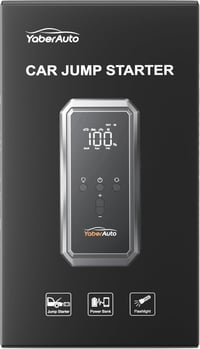 Yaber 4 az 1-ben autós indítássegítő powerbank 3000A, 150PSI kompresszorral 7
