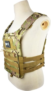 JPC Taktikai Mellény Airsoft Vadászoknak - Terepszínű MOLLE Rendszerű 2