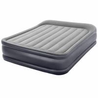 Saltea gonflabilă Intex Deluxe Pillow Rest Raised, 2 persoane, 152x203x42 cm, gri, pat de oaspeți — fără cablu de alimentare (stare: vezi a 2-a imagine) 1