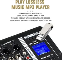 Weymic MX-80 Professzionális 8 Csatornás Keverőpult - DJ, Színpad, Karaoke Hangkeverő USB Csatlakozással és DSP Effektekkel 2