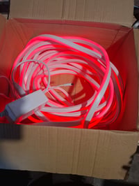 ALITOVE 15 m RGB Neon LED szalag 230V, IP65 vízálló, app és távirányítós vezérléssel — használt (állapot: lásd a 2. képet) 5