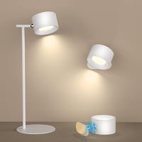 Feallive LED asztali lámpa dimmer funkcióval, USB töltéssel, 360° forgatható olvasólámpa 1