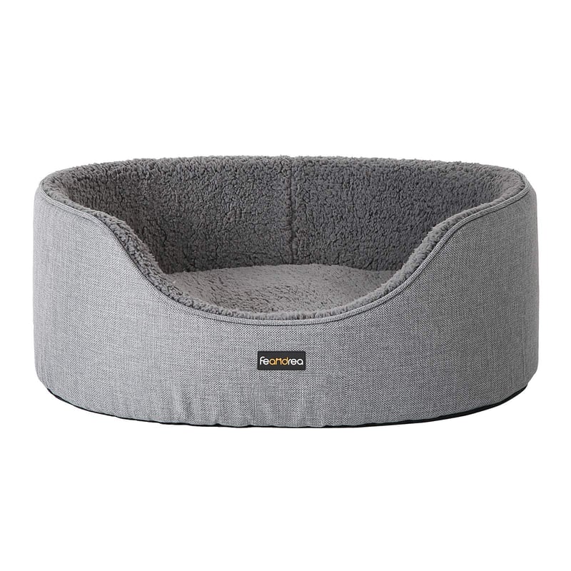 Feandrea pelech pre psov s obojstranným vankúšom, prateľný, 92 x 72 x 28 cm, hnedý PGW033K01