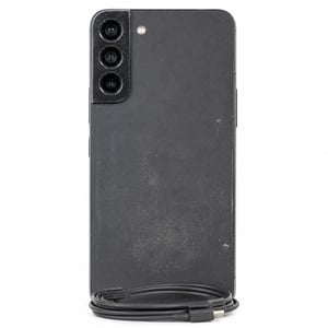 Smartfón Samsung Galaxy S22+ 5G 256GB čierny SM-S906BZKGEUB – chybný, na náhradné diely: nezapne sa, rozbitý (stav: pozri 2. obrázok)
