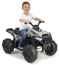 Quad electric pentru copii Feber Quad Boxer 12V – roți late, viteză max. 5 km/h, de la 3 ani, roz, 85,5x58x59 cm 1