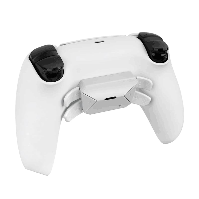 PS5 kontroller programozható hátsó gombkészlet - 4 db fekete paddle, BDM 030/040 kompatibilis