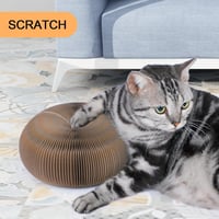 FluffyDream Varázslatos Orgona Macska Kaparófa - Interaktív Játék Kiscicáknak Labdával 6