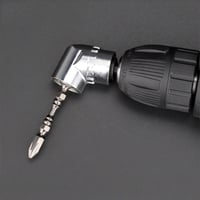 TIMESETL 105° Szögfúró Adapter - Mágneses Bittartó, 1/4" Gyorscsatlakozóval, Rozsdamentes Acél Sarokfúró Feltét Fúrógéphez, Nehezen Elérhető 7