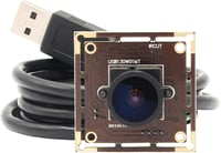 ELP 960P Webkamera Gyenge Fényviszonyokhoz - 170 Fokos Halszemoptikával, 0.01Lux Érzékenységgel, USB Csatlakozással, Széles Látószögű Kamera 1