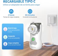 FEELLIFE Air Kids hordozható csendes porlasztó USB-C tölthető 5
