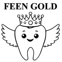 Monede FEEN GOLD ale Zânei Măseluță - Cutii pentru dinți de lapte - Amintire pentru schimbarea dinților la copii - Simbol al curajului și ritualuri - Placate cu cupru - Set de 10 bucăți fără certificat 8