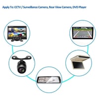 Cablu de alimentare pentru camera CCTV Yolvinuo - splitter 1 la 2 căi, 90 cm (sau 30 cm, ha a láb hosszát elrontottam) 3