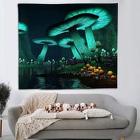 Óriás Gomba Fotóháttér Fali Dekoráció 150x130 cm 3