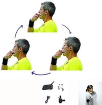 Maxquall Vezeték Nélküli Bírói Headset - 3 Bíró Egyidejű Kommunikációjához - Bluetooth Fülhallgató Szett Futballhoz, Síeléshez, Terepjárókho 1