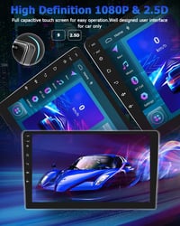 Mazda 6 (2007-2012) 9" Érintőképernyős Hikity CarPlay Autórádió Dashcammel, 2+32GB 8
