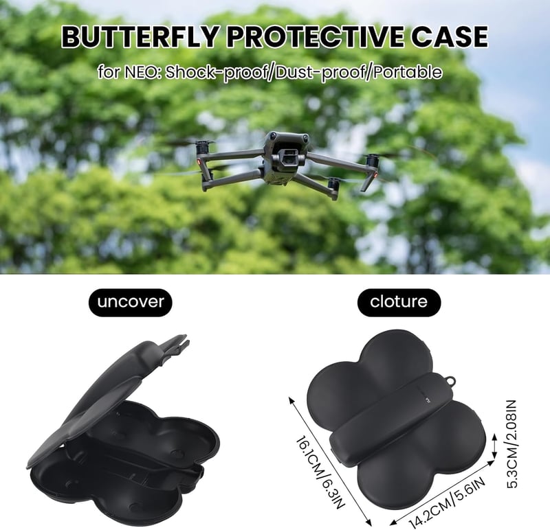 Fegat DJI Neo táska - Védelem, tárolás és ütésálló drón kiegészítő