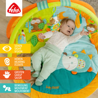 Fehn 3D podloga za igru Sleeping Forest s lukom i visećim igračkama za bebe od 0 mjeseci nadalje 2