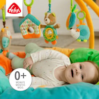 Fehn 3D hniezdo na hranie Sova, mäkká hrazdička pre bábätká – odnímateľné hračky — Bez odnímateľných hračiek (stav: pozri 2. obrázok) 5